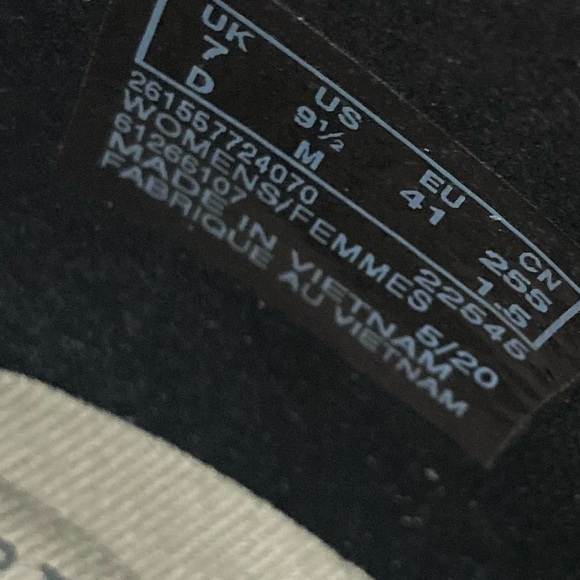 CLARKS CORA DAISY BLACK Size 9.5 - Picture 12 of 13